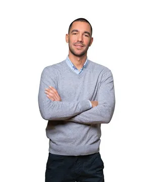 专注分析与用户支持的专业形象示意